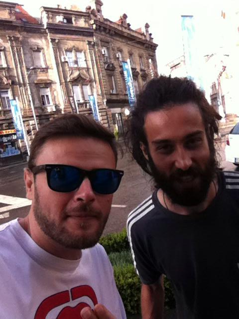Mr Rez and Prince Sol in Belgrade